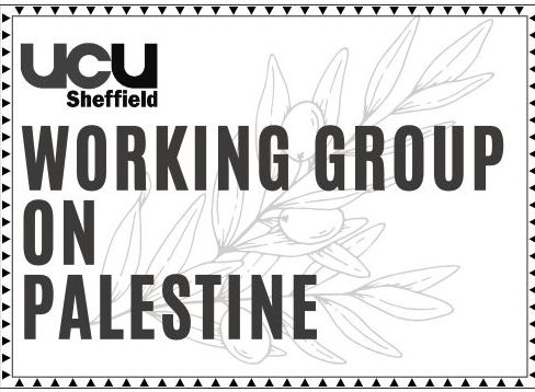 UCU working group on palestine logo